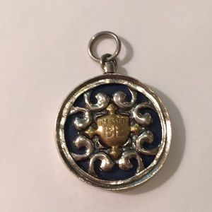 Waxing Poetic Blessed Be pendant